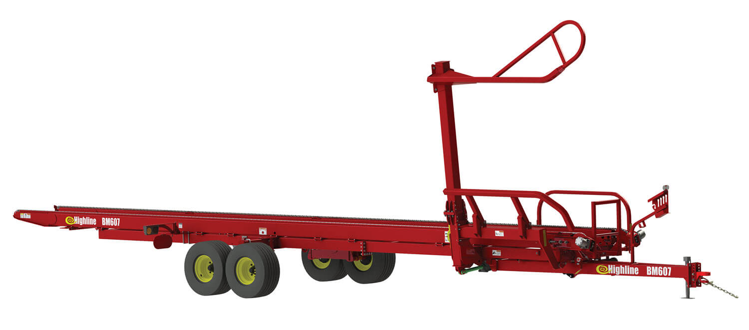 BM607 Round Bale Mover Highline Manufacturing