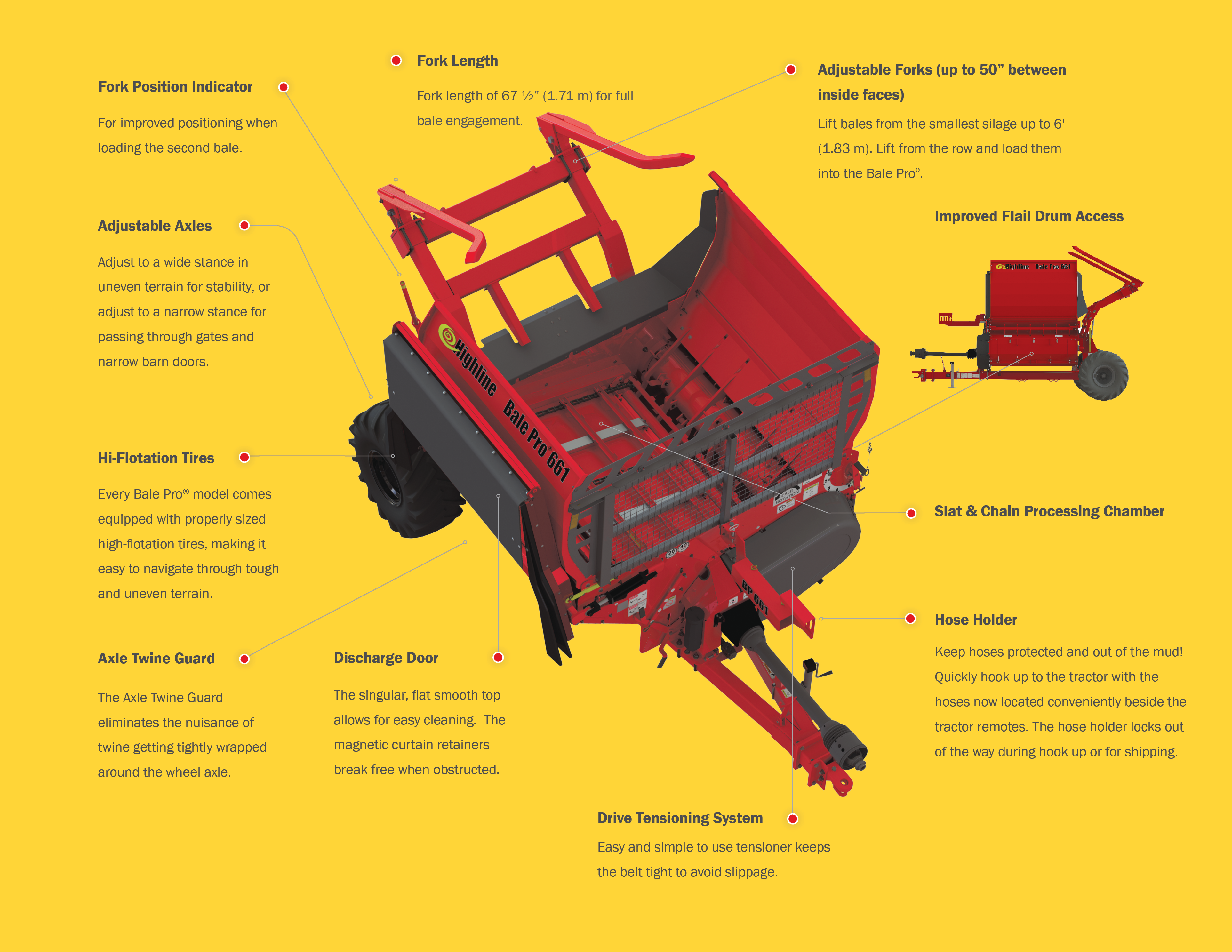 BP661 Bale Pro® Features and Benefits BP661 Bale Pro® Features and Benefits